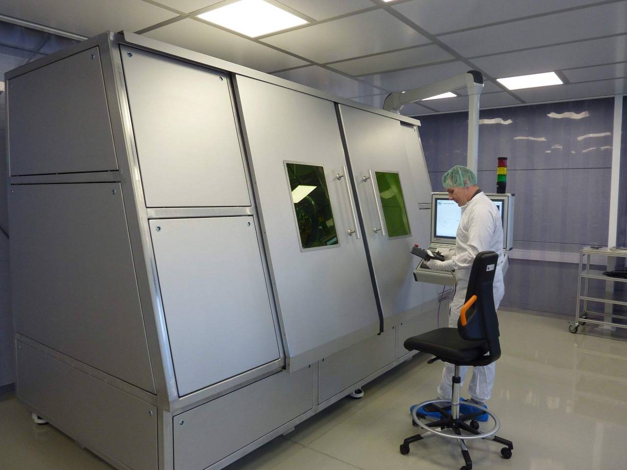 3D-Laserschweißanlage aus Edelstahl